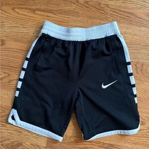 Nike Dri-FIT Black and White Shorts